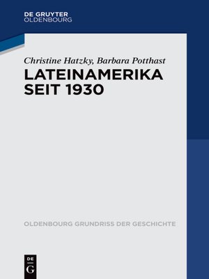 cover image of Lateinamerika seit 1930